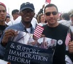 Oblate JPIC at Imigration Rally 3-21-10