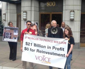 Fr. Seamus Finn, OMI calls for justice from JP Morgan Chase