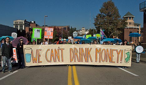 Anti-fracking protest in Pittsburg, foto: Marcellus Protest / Creative Commons.