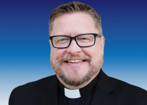 Male with clergy robe